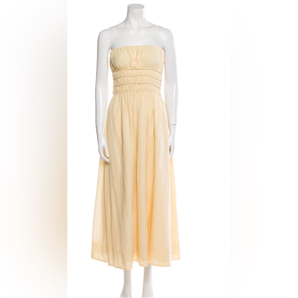 Abby Dress in Buttermilk by Posse - Picture 3 of 8